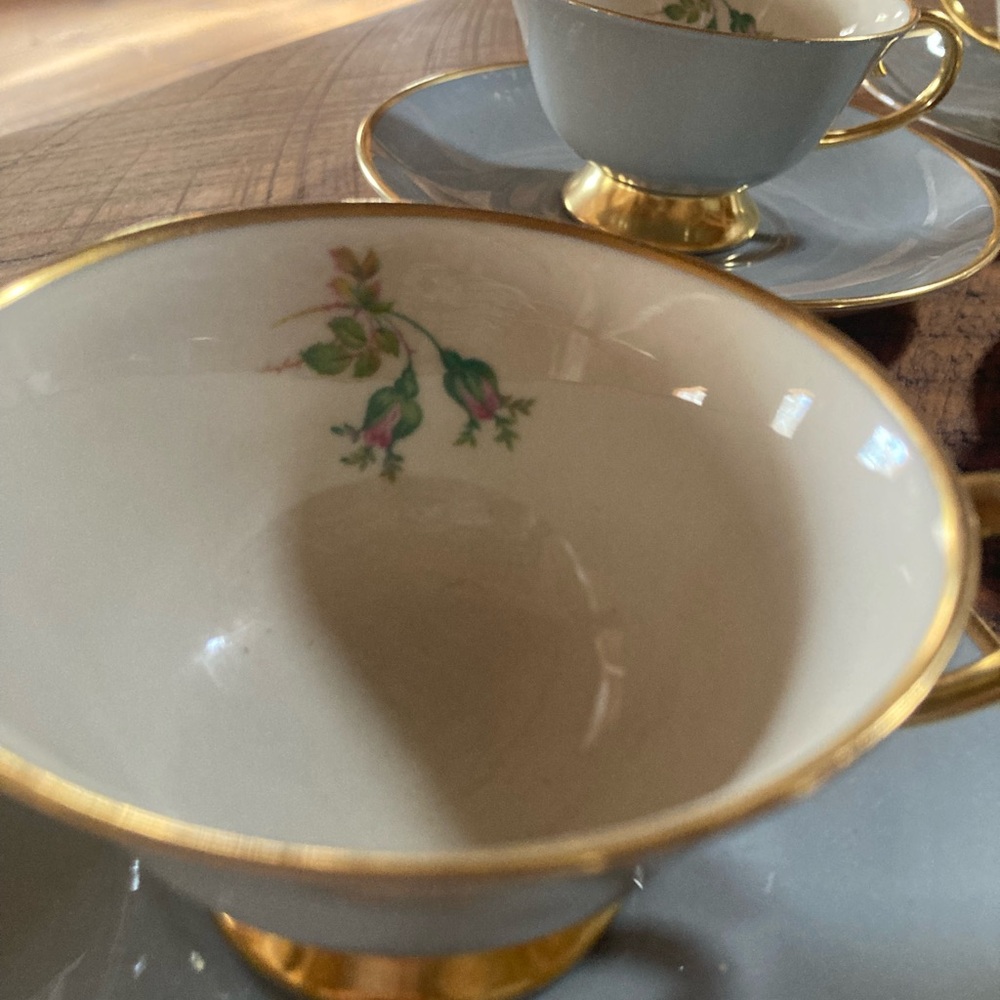 Vintage | Set of 4 Flintridge San Marino Cups & Saucers - Picture 6 of 7